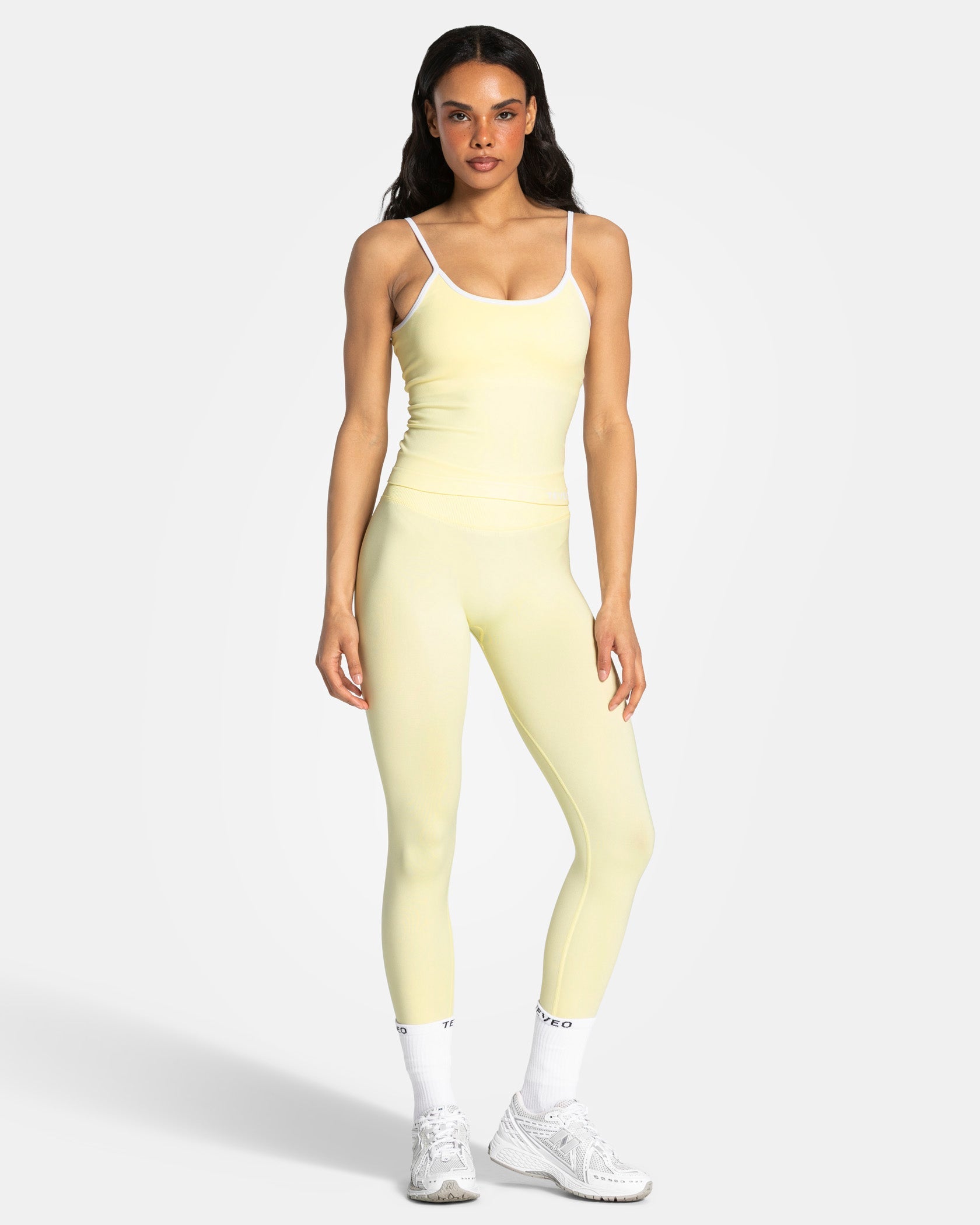 Contrastline Cami Top "Butter Yellow"