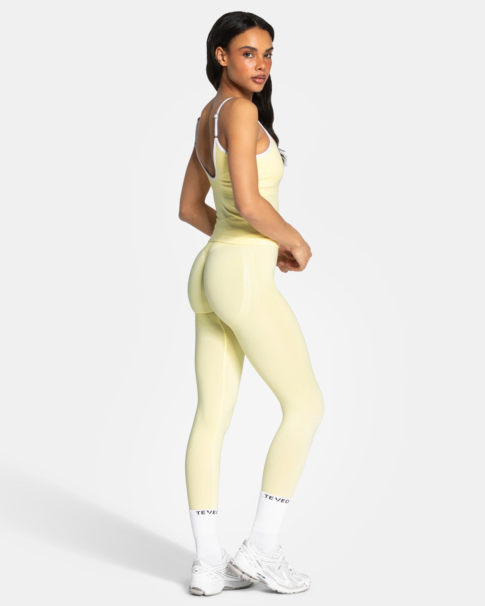 Contrastline Cami Top "Butter Yellow"