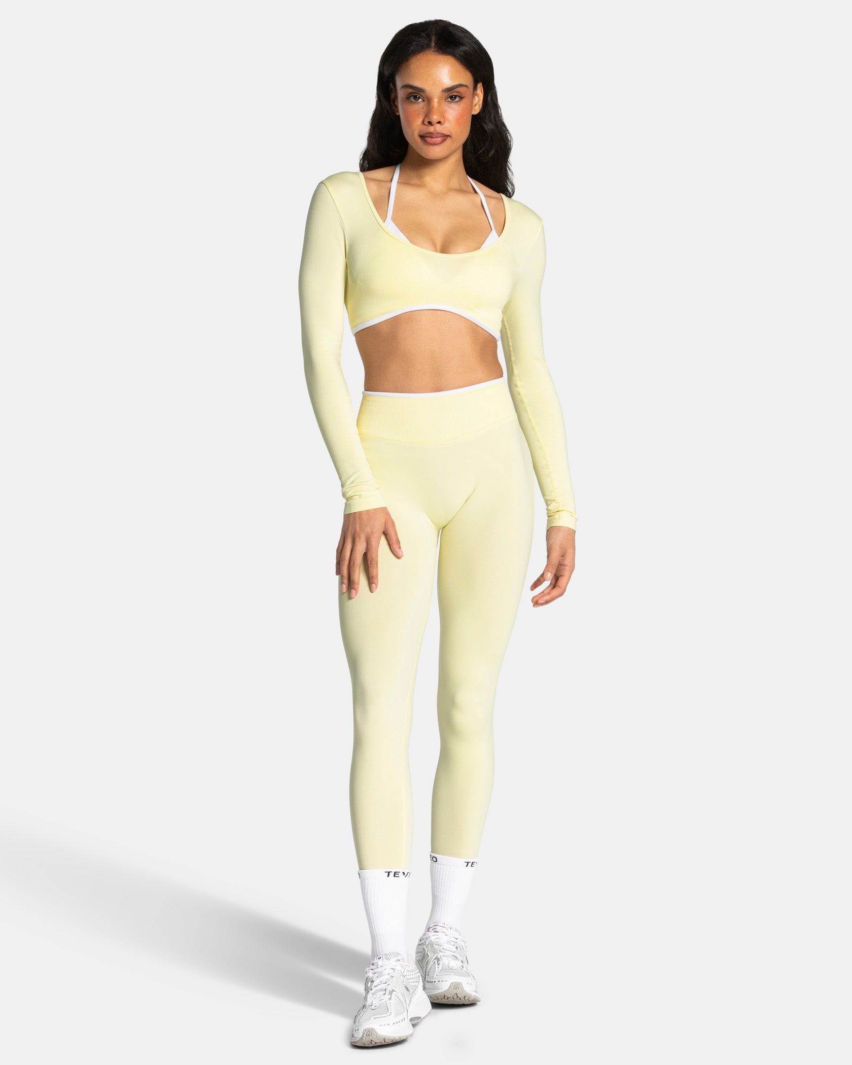 Contrastline Longsleeve "Butter Yellow"