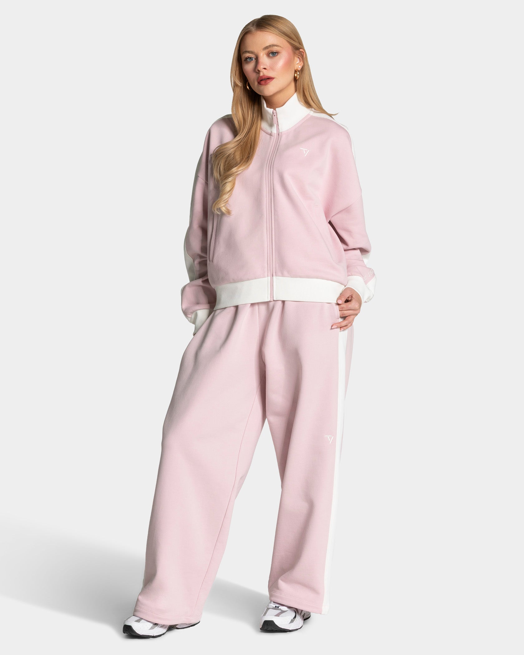 Veste de sport zippée Football « Rose »