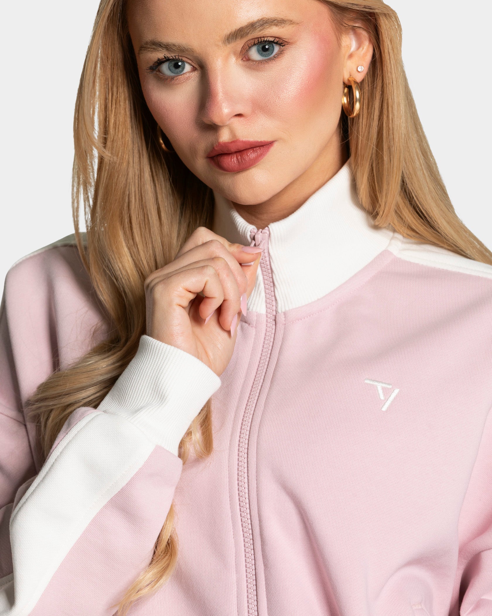Veste de sport zippée Football « Rose »