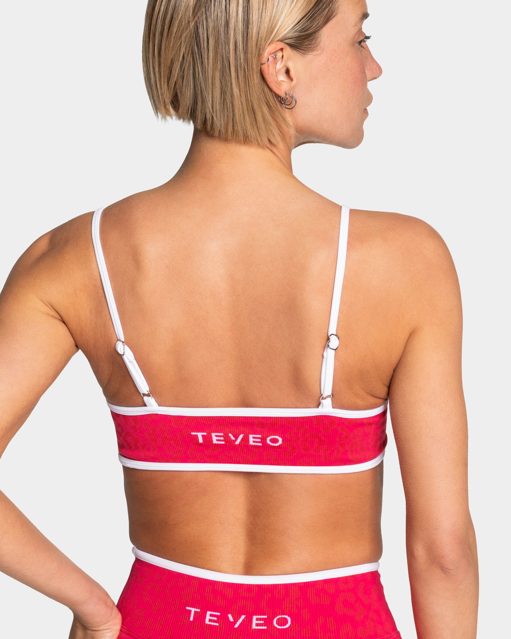 Brassière Contrastline « Léopard Berry »