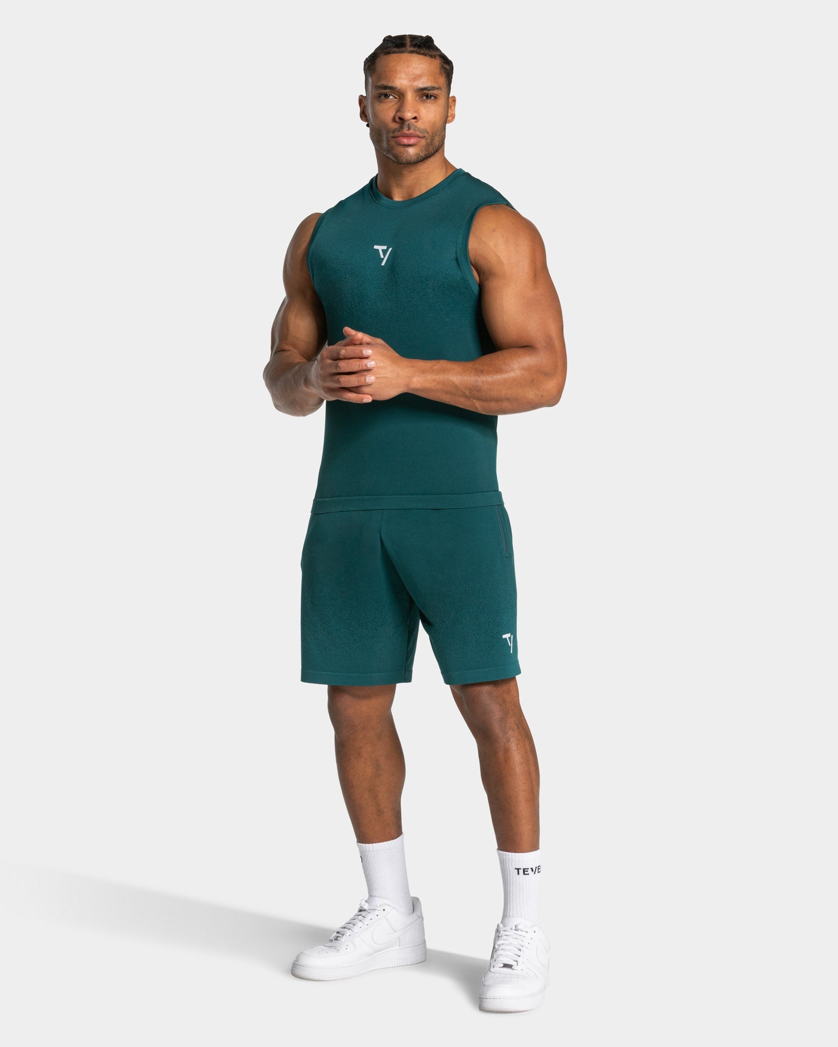 Débardeur Seamless Lift « bleu sarcelle »