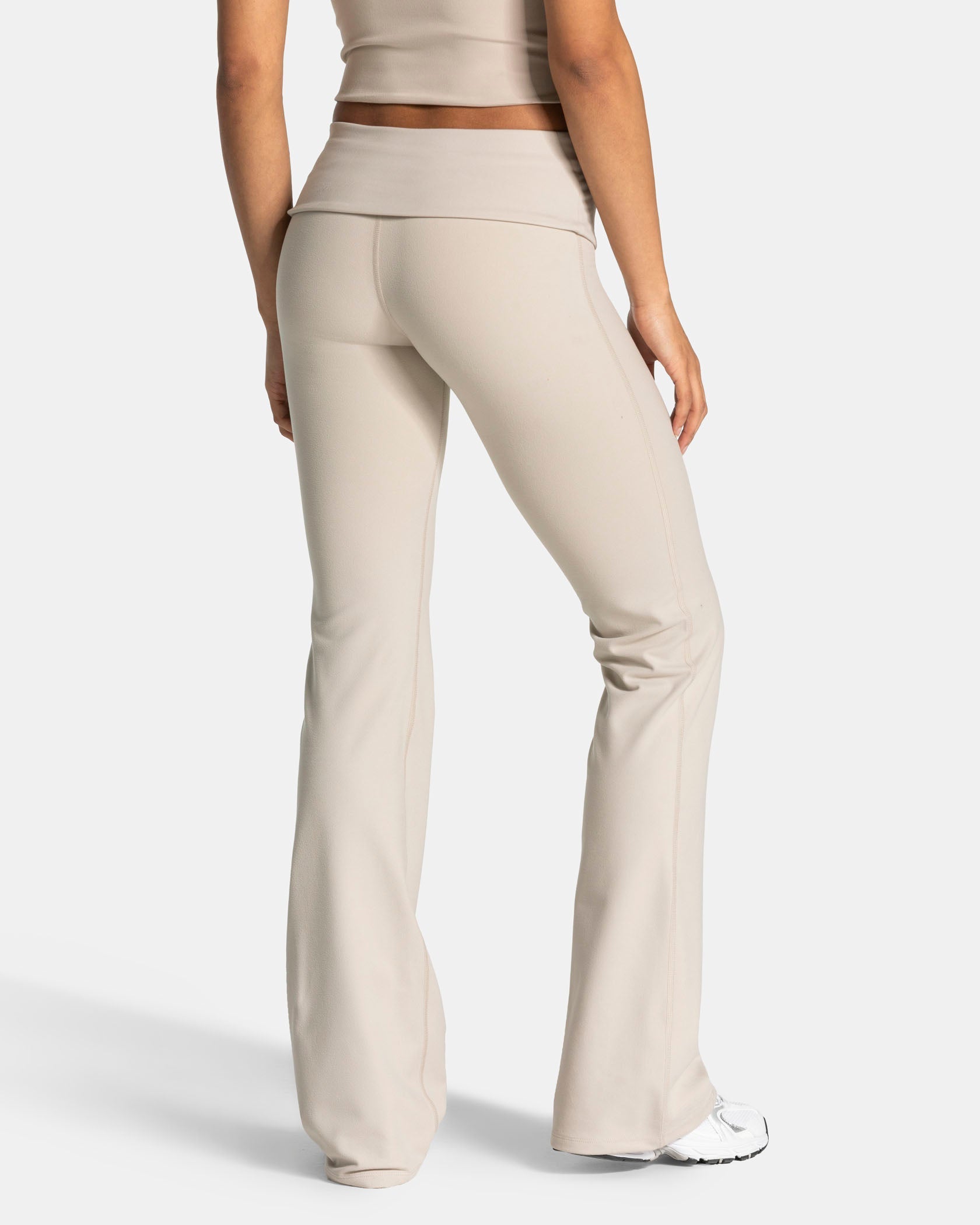 Legging évasé Mellow Fold Over Regular « Cream »