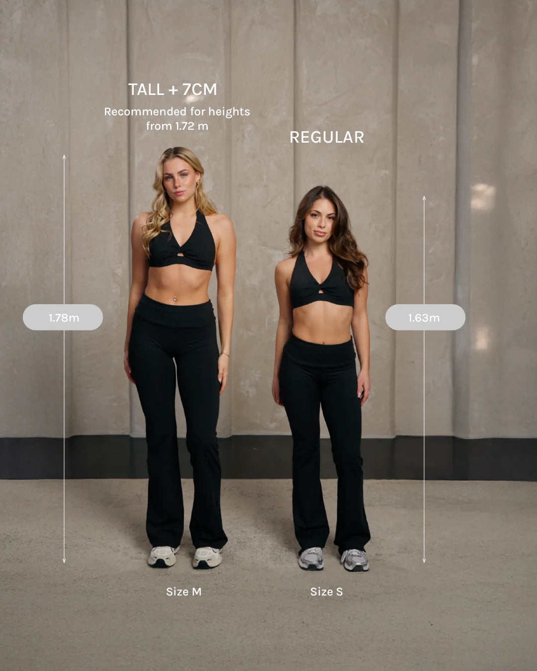 Legging évasé Mellow Fold Over Regular « Cream »